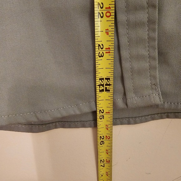 Orvis Women Midweight Shooting Shirt Frost Green Quilted Shoulder 20GB0851 Small - Picture 9 of 14